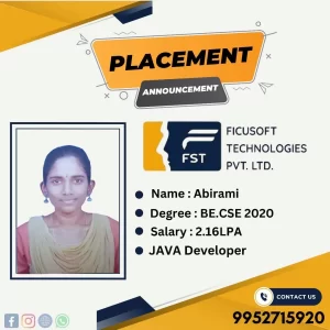 Success Stories 53 Abirami