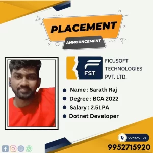 Success Stories 30 SarathRaj