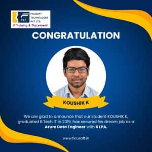 Success Stories 1 KOUSHIK K