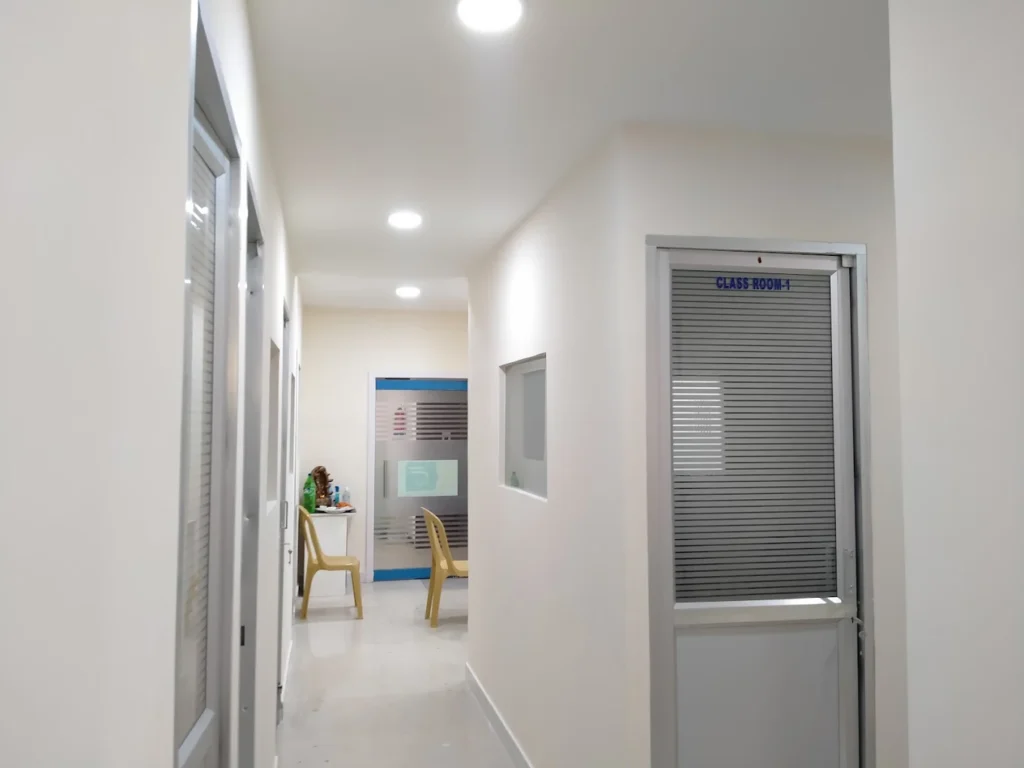 Ficusoft classrooms for students attending software training
