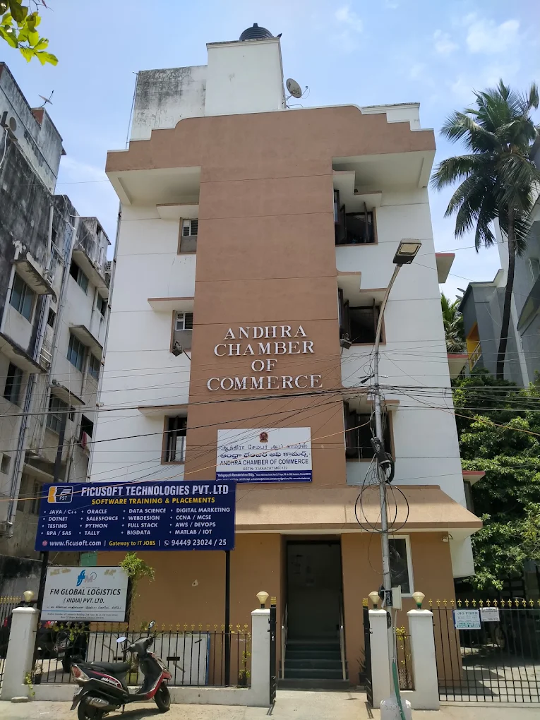 Ficusoft software training institute exterior in Chennai
